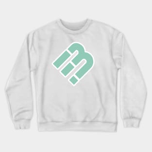 FB Initial Letter Sticker Logo Inspiration. F and B combination sticker logo vector design. Crewneck Sweatshirt